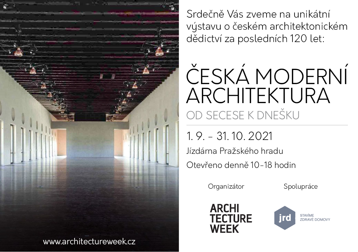 Stali jsme se partnery výstavy Česká moderní architektura od secese k dnešku: přijměte naše pozvání!